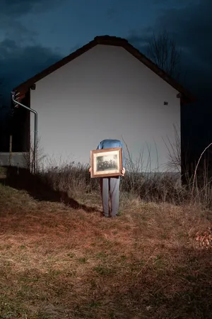 Between the Church and the Abyss artwork