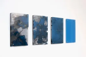 Blue stands for Liquid Solidification artwork