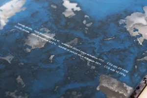 Blue stands for Liquid Solidification artwork