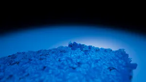 Crystallization processes artwork