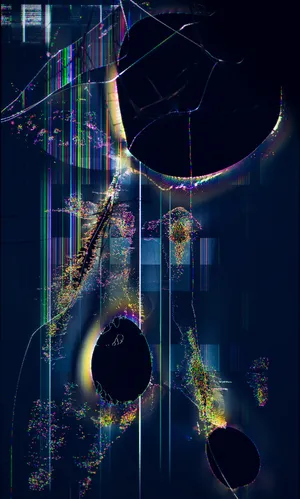 Crystallization processes artwork