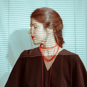 Follow the red line artwork