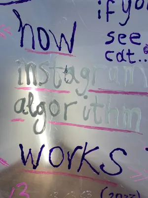 how instagram algorithm works artwork