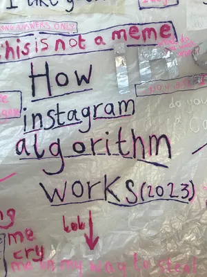 how instagram algorithm works artwork