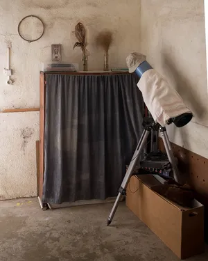 How to build a telescope artwork
