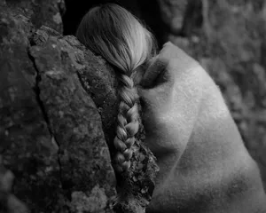 I saw a tree bearing stones in the place of apples and pears artwork