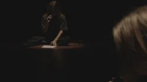 Passing on, Passage of Solid Presence artwork