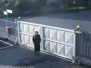 Self Portrait from Surveillance Camera artwork