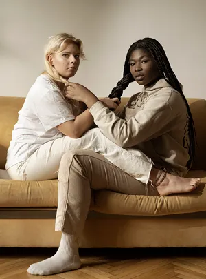 Silent racism artwork