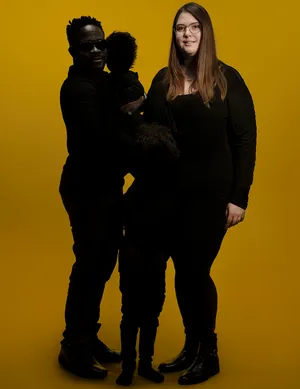 Silent racism artwork