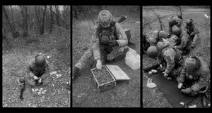 The Art of war or Rules of caring for a rifle artwork
