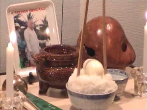 Three Grains of Rice and Some Gold artwork