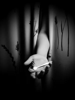 Tranquility in anxiety times artwork
