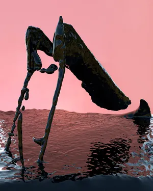 When The Water Is Stirred artwork